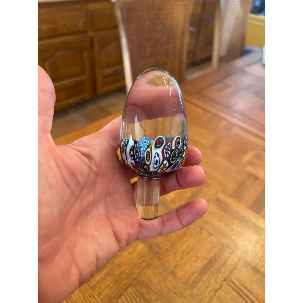 Millefiori Glass Bottle stop